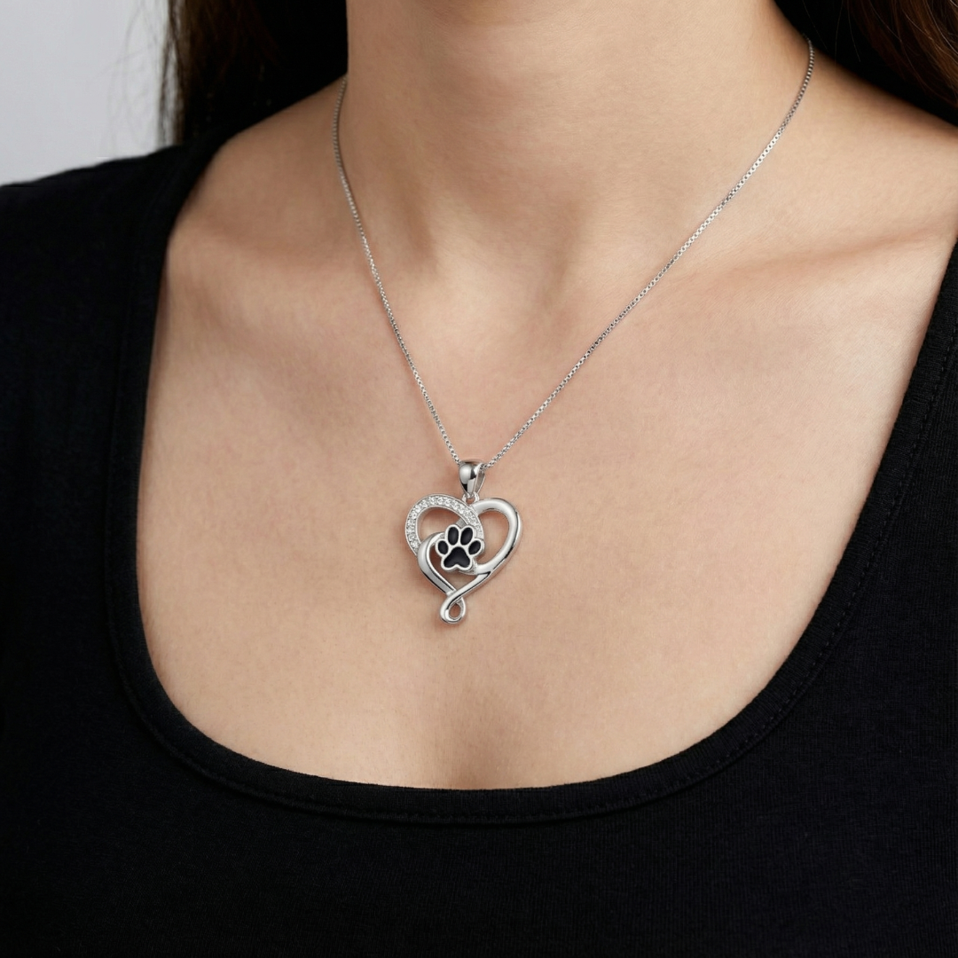 À mon amour éternel - Collier « Heart Forever »